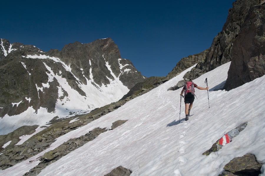Vzpon, zadaj Ralfkopf