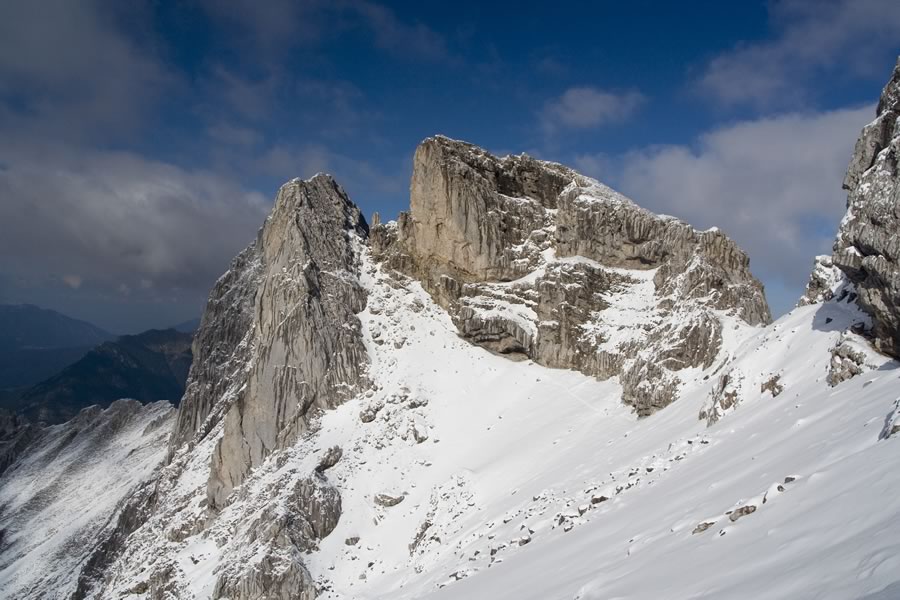 Obere in Untere Dammkarscharte