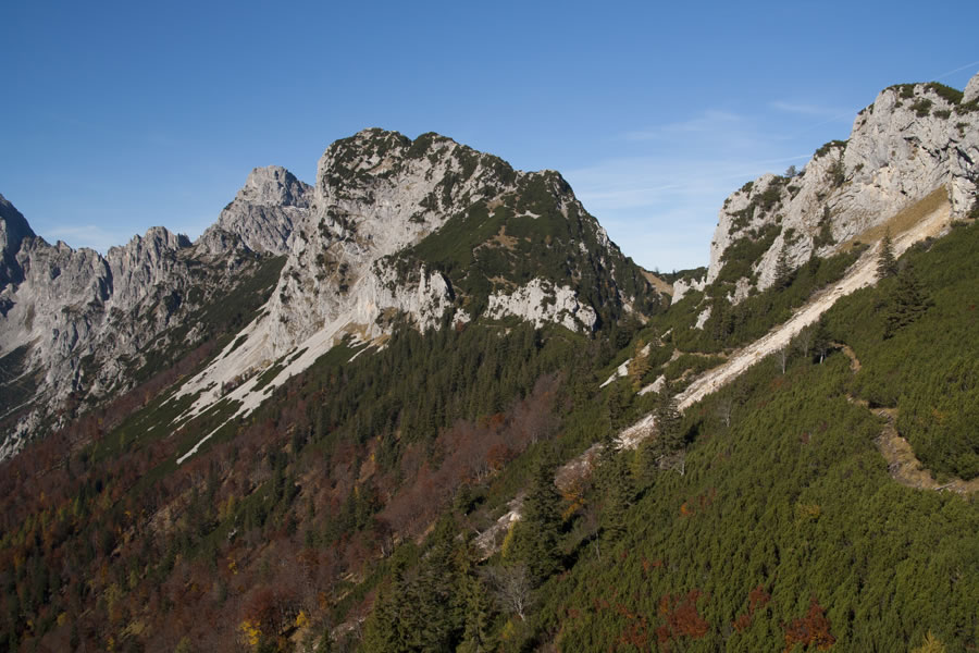 Kleiner Buchstein, Tieflingmauer
