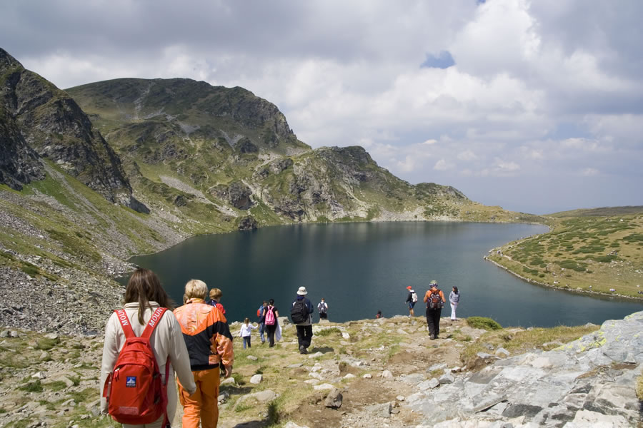 Proti jezeru Babreka