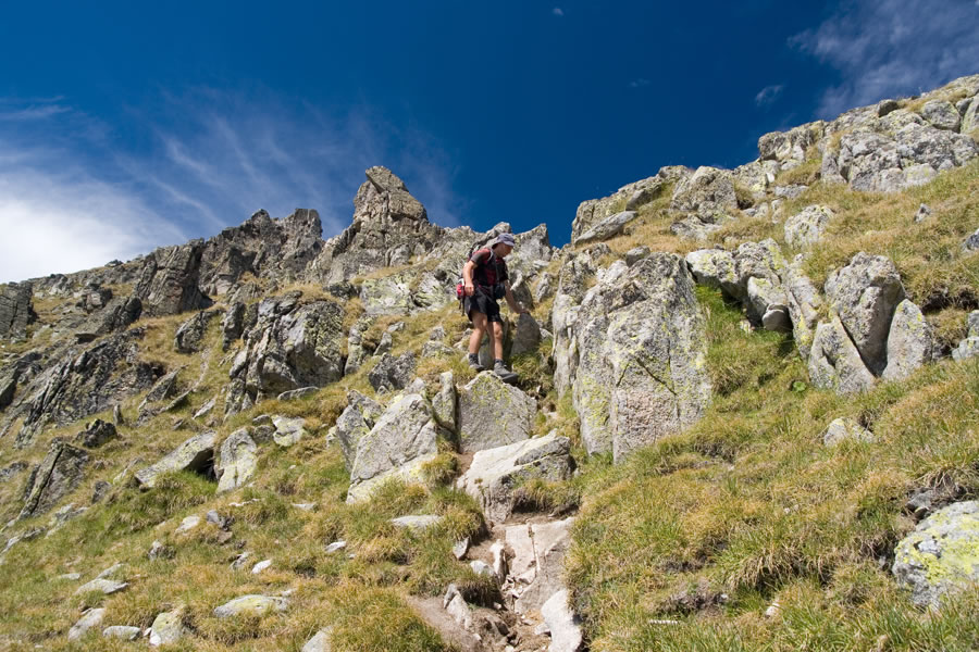 Čez greben Trionite