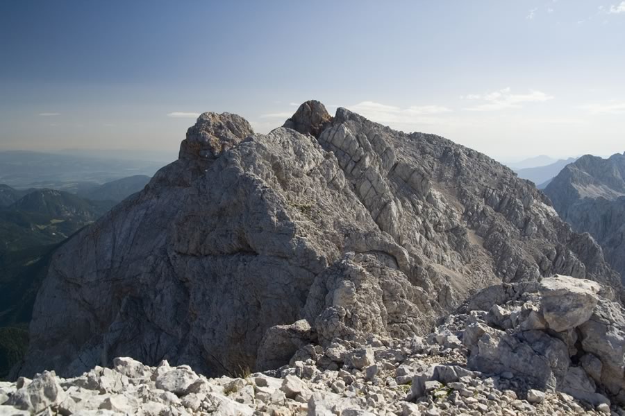 Greben proti Jezerski Kočni
