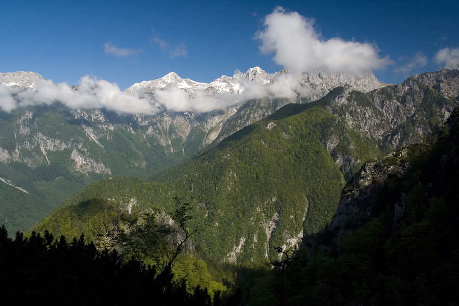 Grintovec, Skuta, Brana