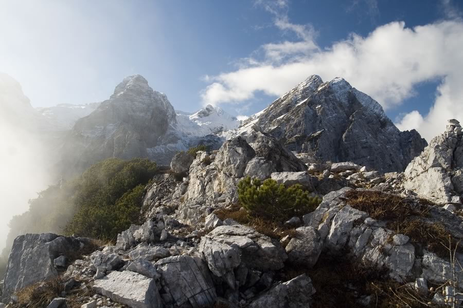 Vrbanove špice, Begunjski vrh, Cmir