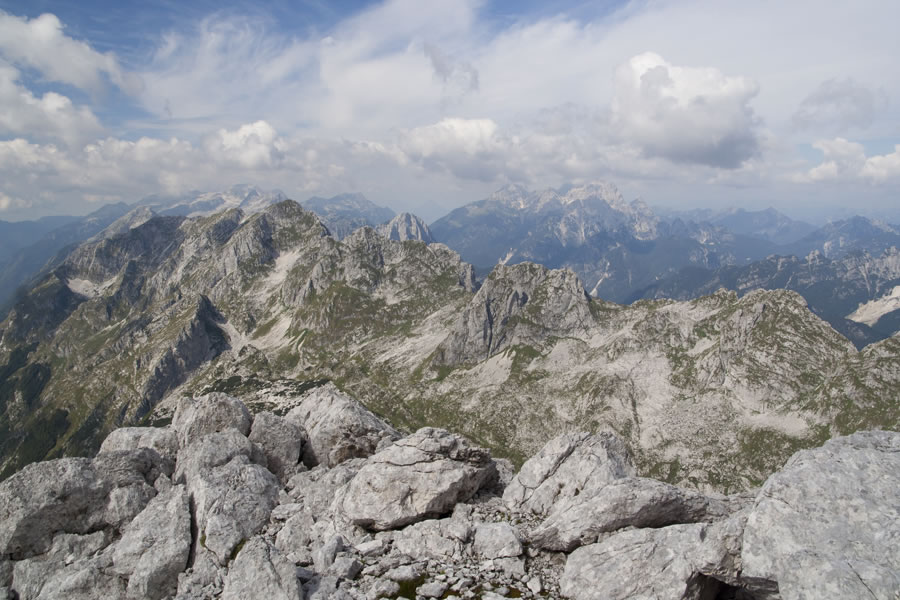 Vrhovi Loške stene, Zahodni Julijci