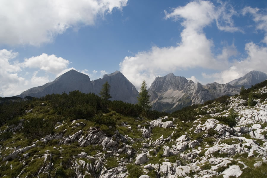 Veliki Draški vrh, Tosc, Vernar, Mišelj vrh