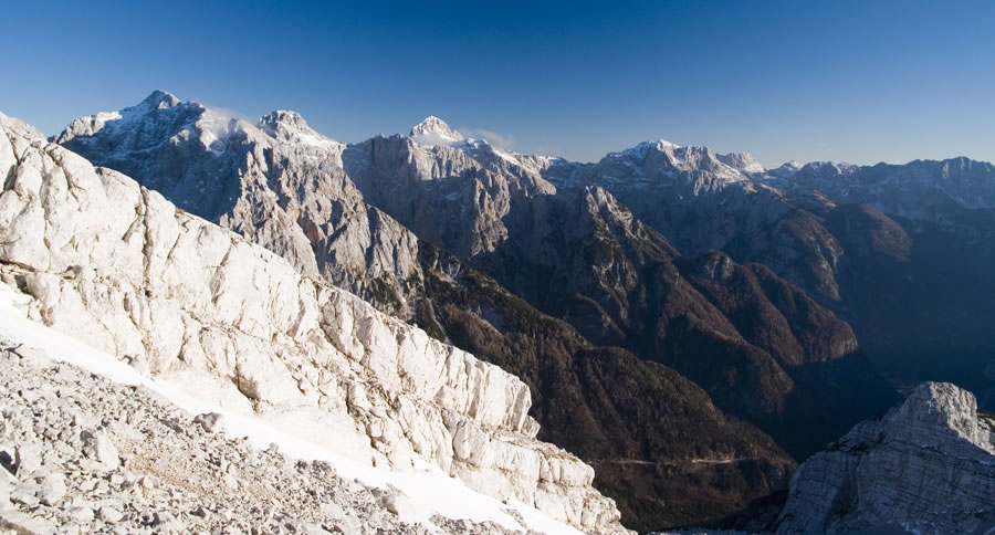 Prisojnik, Razor, Triglav, Kanjavec