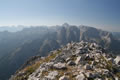 Nad dolino Ropojana, zadaj najvišja Maja Jezerces