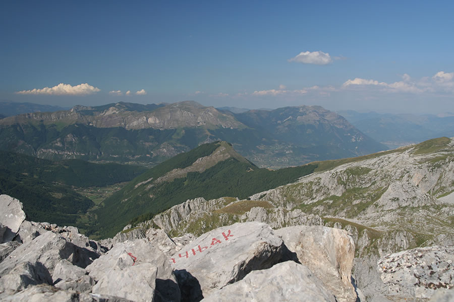 Greben, Čardak in Visitor, spredaj Rogopeč