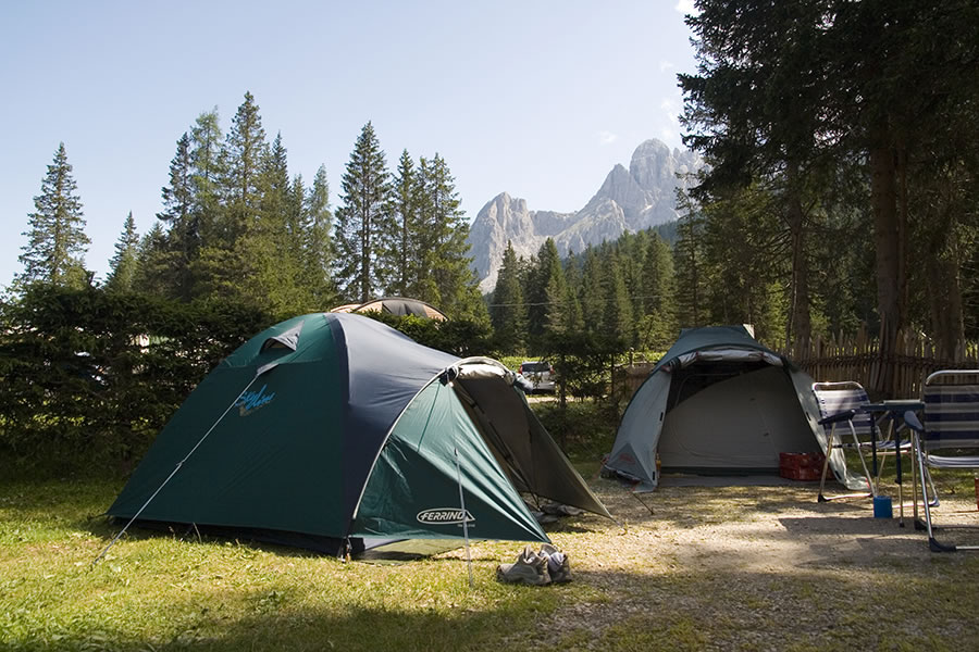 Croda Sora I Colesei iz Caravan Park Sexten
