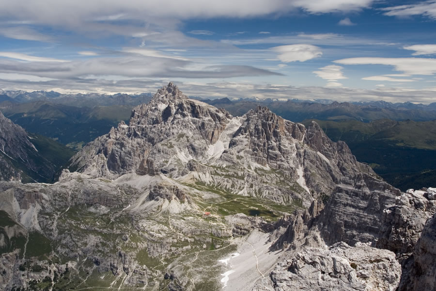 Punta dei tre Scarperi (Dreischusterspitze), Lastron dei Scarperi (Schusterplatte)