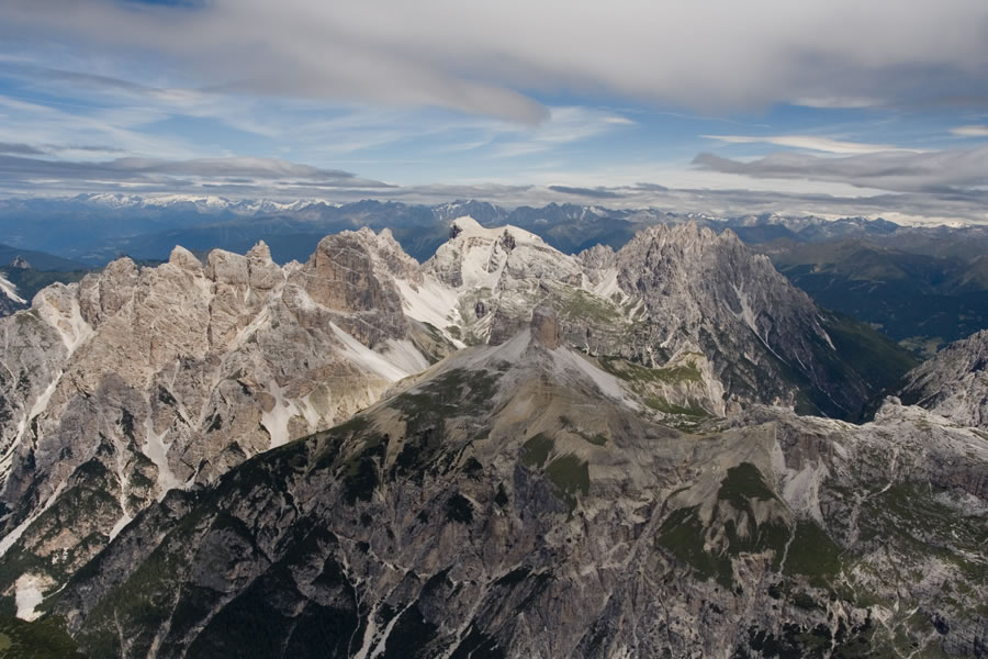 Cima Piatta Alta (Hochebenkofel), Rocca dei Baranci (Haunold)