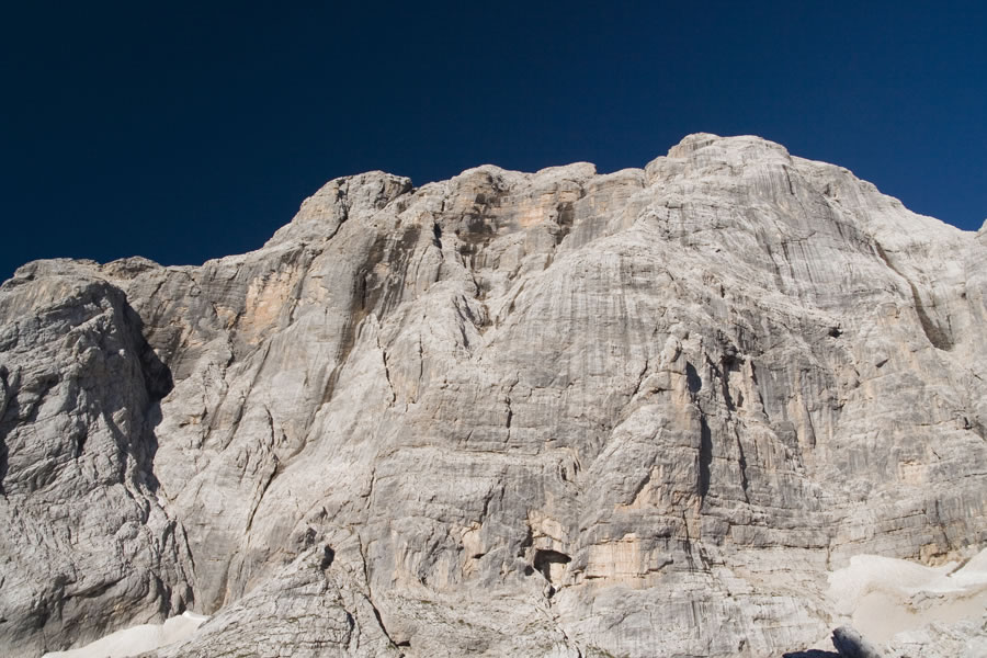 Punta Civetta, vzhodna stena