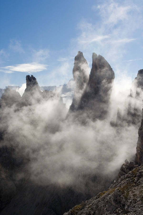 Campanile Dibona, Campanis de Val Popena auta