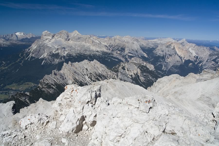 Marmolada, Tofane, Fanes Gruppe