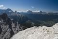 Sorapis, M. Pelmo in M. Civetta
