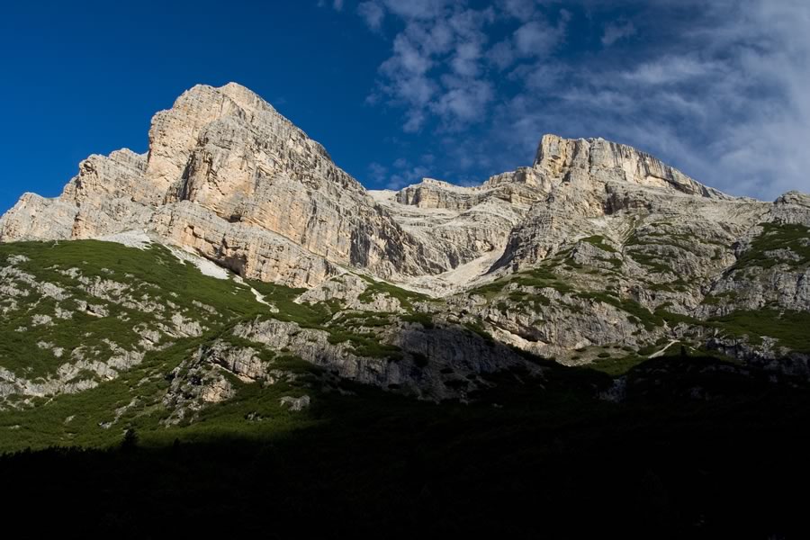 Pobočje Piz dles Conturines