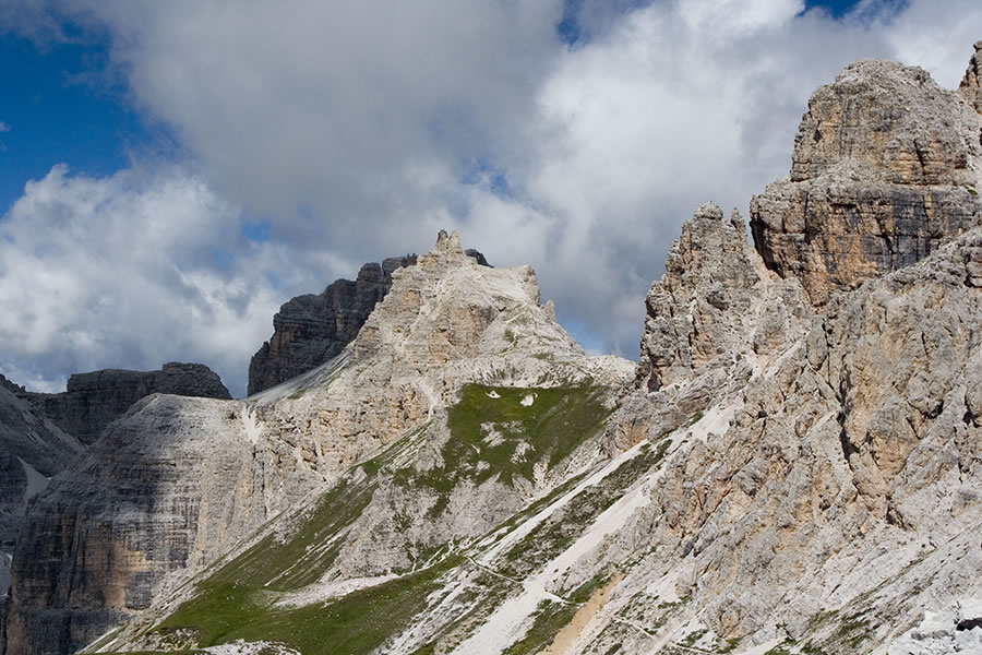 Proti Monte Paterno (Paternkofel)