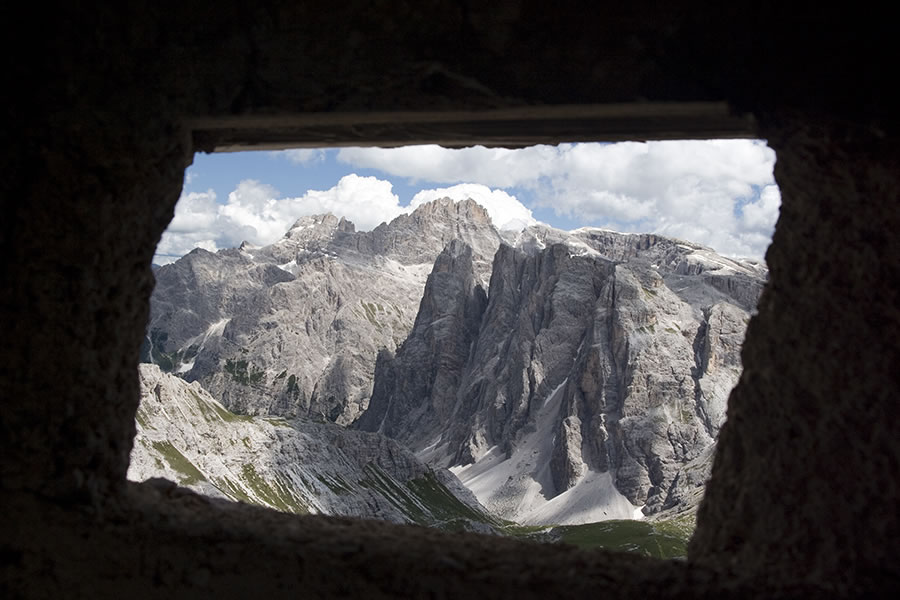 Croda Rossa di Sesto (Sextner Rotwand) in Cima Una (Einser)