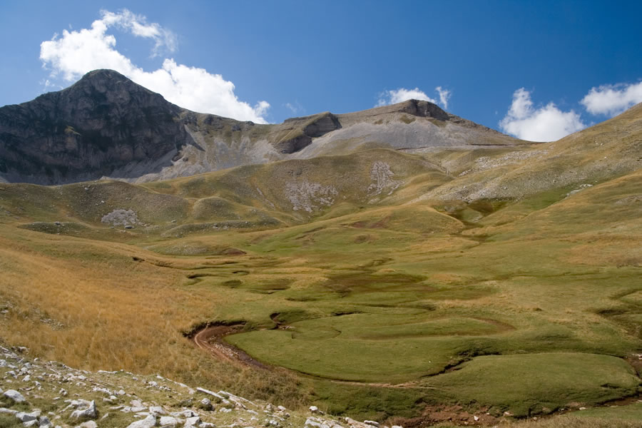 Presušeno jezero Verliga