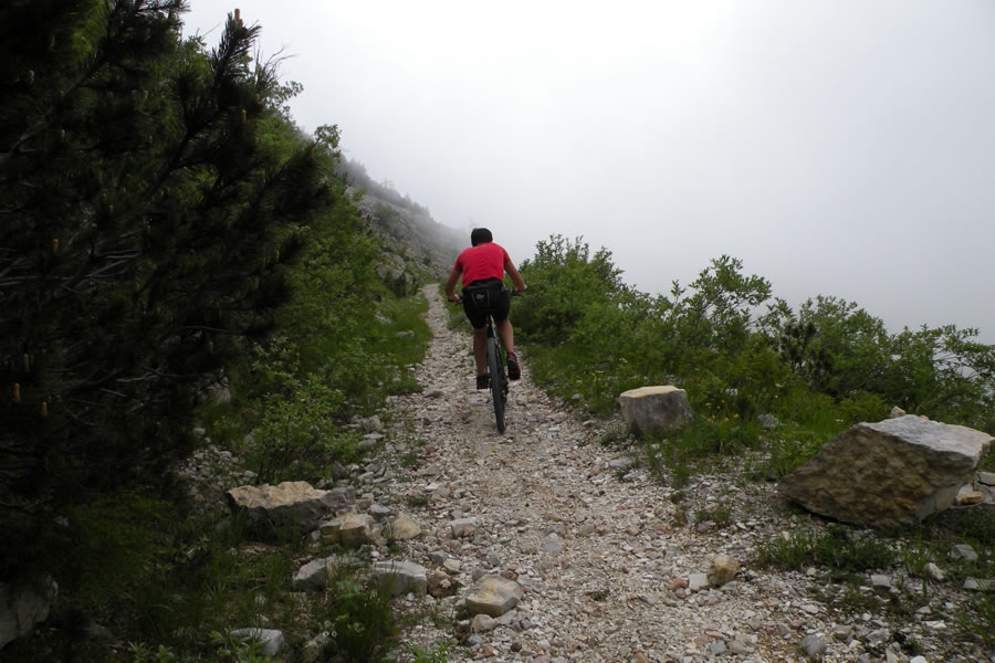 Vzpon nad kočo Giuseppe Rumor