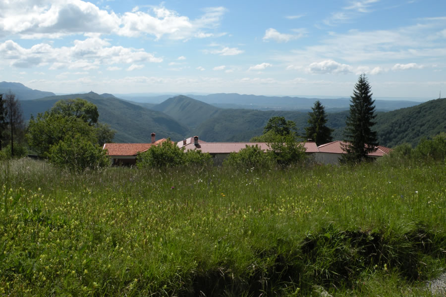 Sveta Gora, Sabotin, Kras