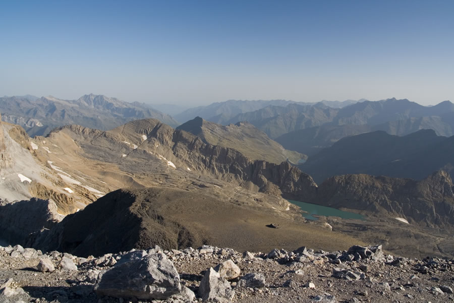 Picos de Astazou, Lago de Marmores