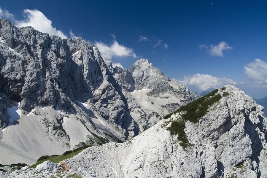 Dolgi hrbet, Kočna in Ledinski vrh