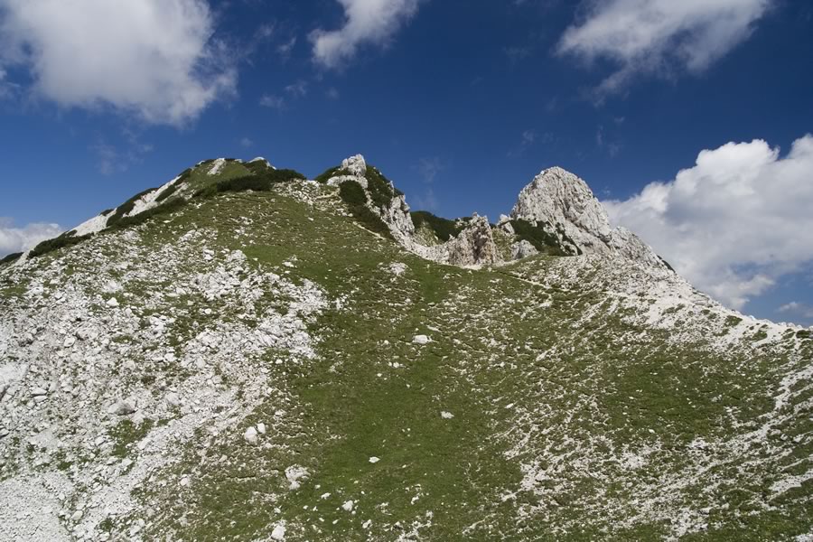 Ledinski vrh in Storžek