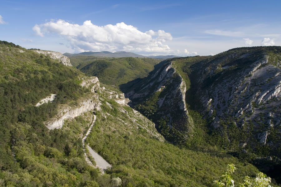 Kanjon z razgledišča pri San Lorenzu