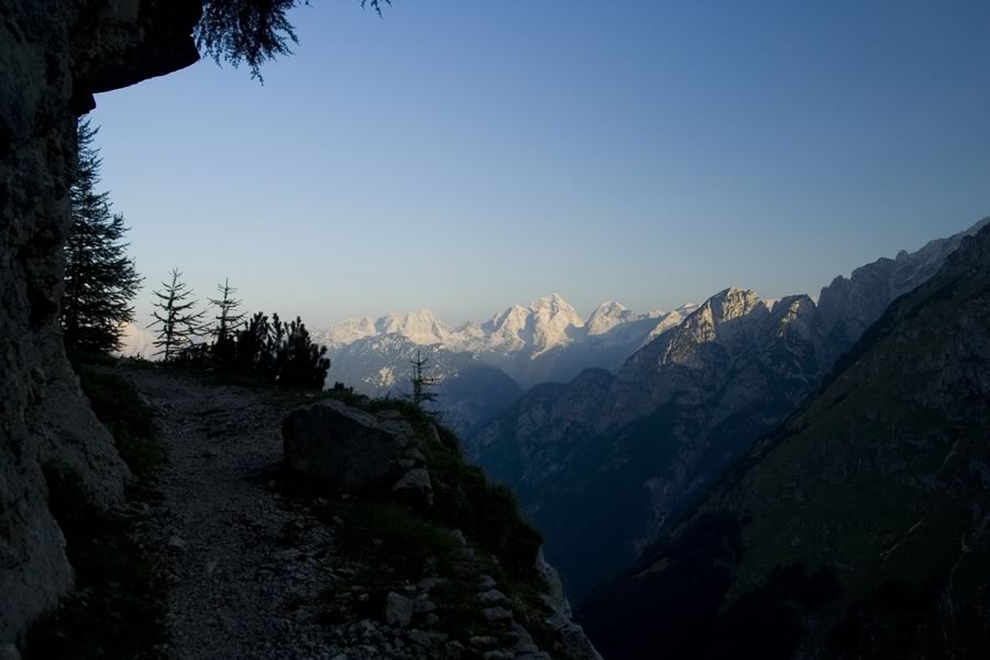 Jalovec, Mangart, Goličica