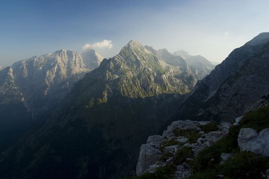 Planja, Razor, Pihavec, Bovški Gamsovec in Dolkova špica