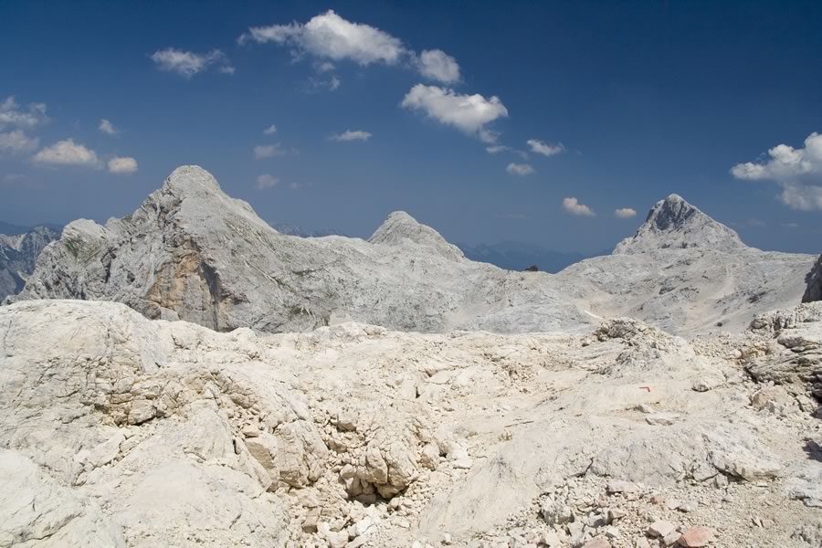 Begunjski vrh, Vrbanova špica in Rjavina