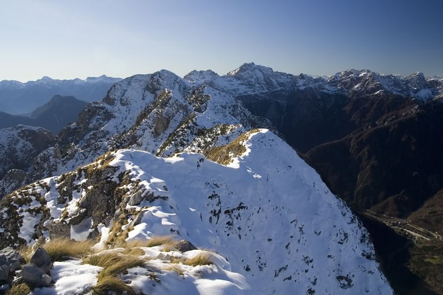 Greben proti Jof di Dogna