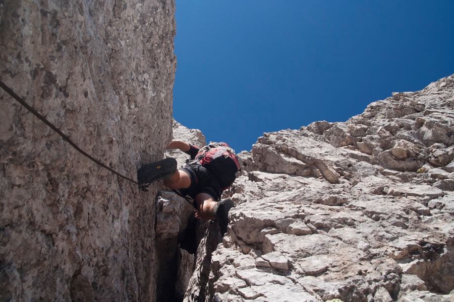 Proti Malemu Koritniškemu Mangartu