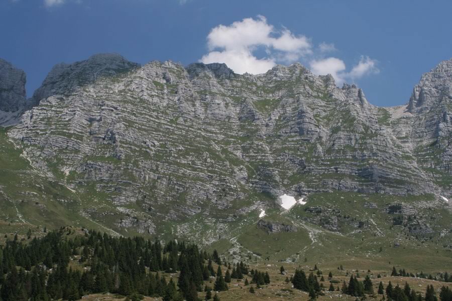 Špik Hude police (Cima di Terrarossa)