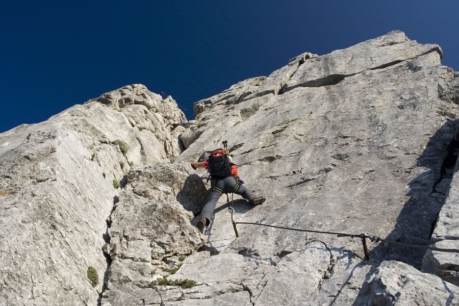 Via Ferrata Senza Confini / Weg ohne Grenzen