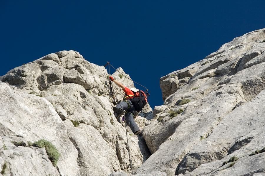 Via Ferrata Senza Confini / Weg ohne Grenzen