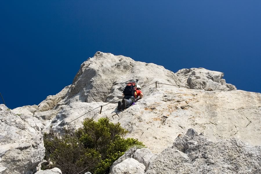 Via Ferrata Senza Confini / Weg ohne Grenzen