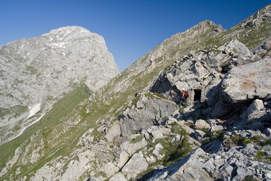 Creta di Collina / Kollin Sp. in zahodni vrh Creta di Collinetta / Cellon