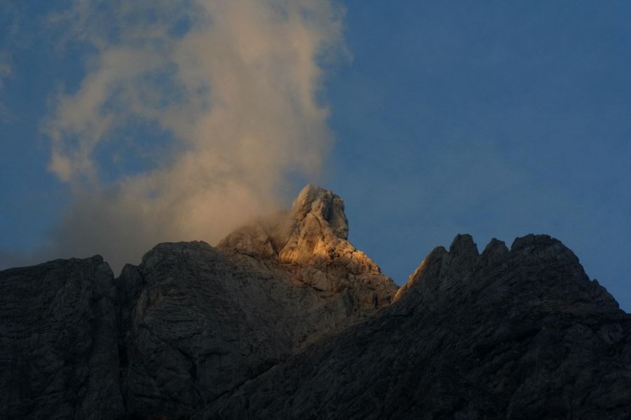Kočna v jutranjem soncu