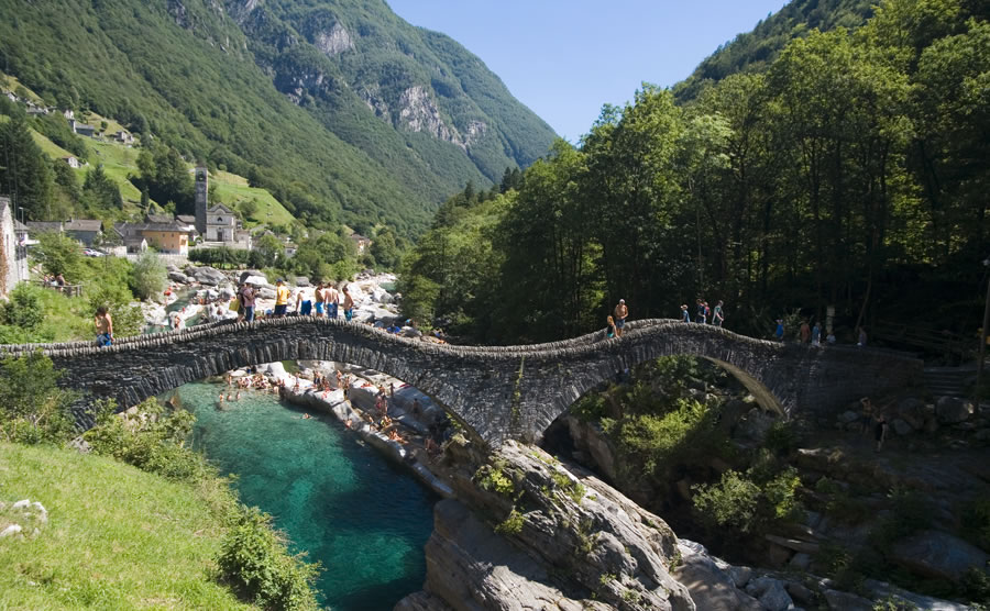 Ponte dei Salti, Lavertezzo