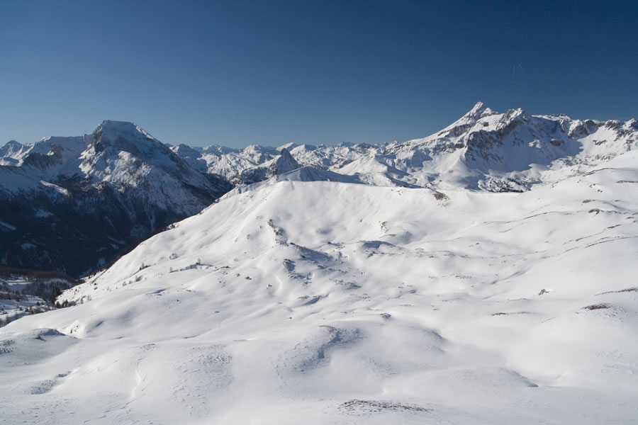 Weisseck, Mosermandl, spredaj Aignerh�he 