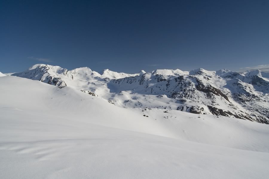 Cima Pozzo (Butzenpitze), C. Madriccio (Madritschpitz), Punta Beltovo di Dentro (Hintere Sch�ntaufspitz)