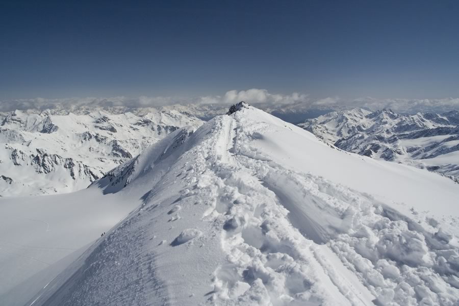 Proti Cima Cevedale (Zufallspitzen)