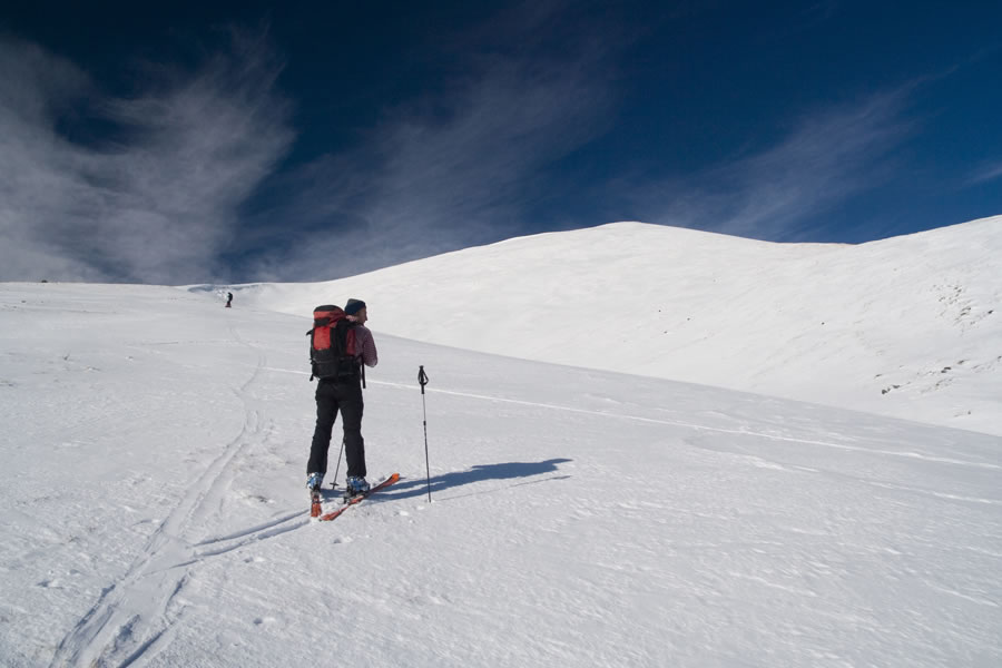 Vršno pobočje Eckwanda