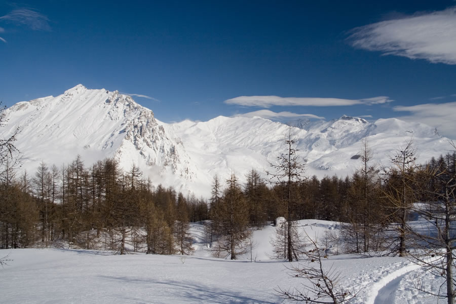 Monte Boulliagna, Cima Sebolet, La Lausa, Monte le Brune, Monte Ruissas
