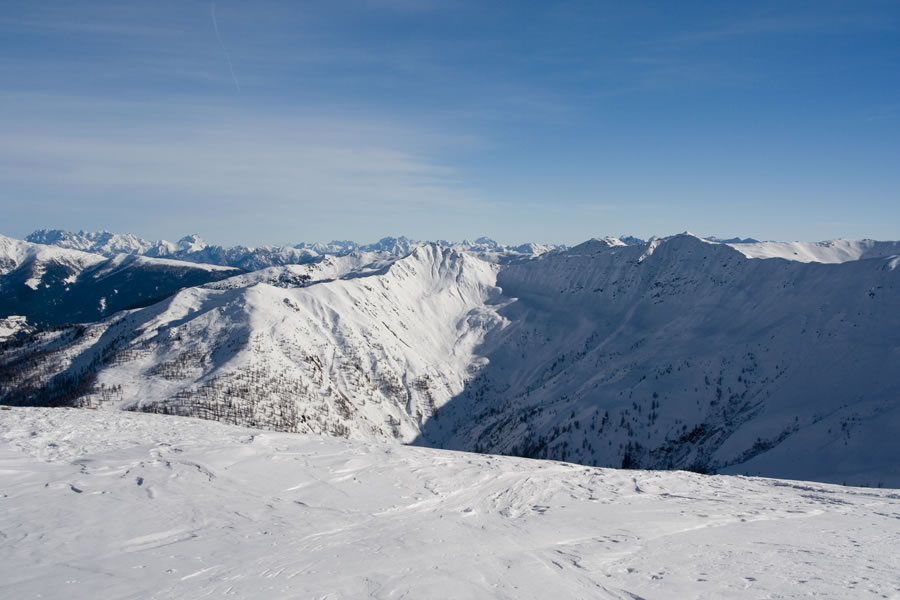 Lienški Dolomiti, Karnijske Alpe in Marchkinkele
