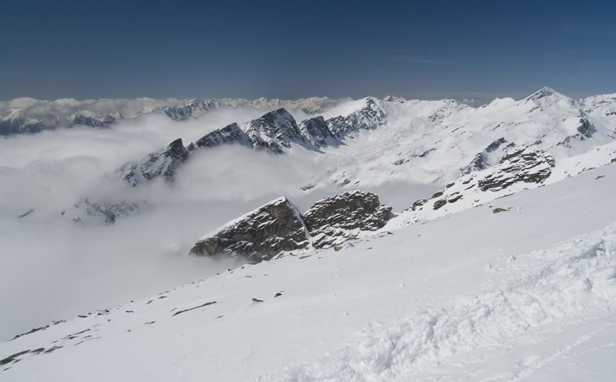 B�se Nase, Gurglitzen, Hocheck, Sonnblick