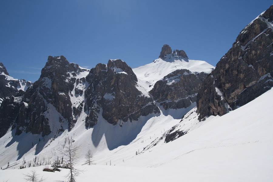 Monte Mattina (Morgenkopf), Torre dei Scarperi (Schwabenalpenkopf)